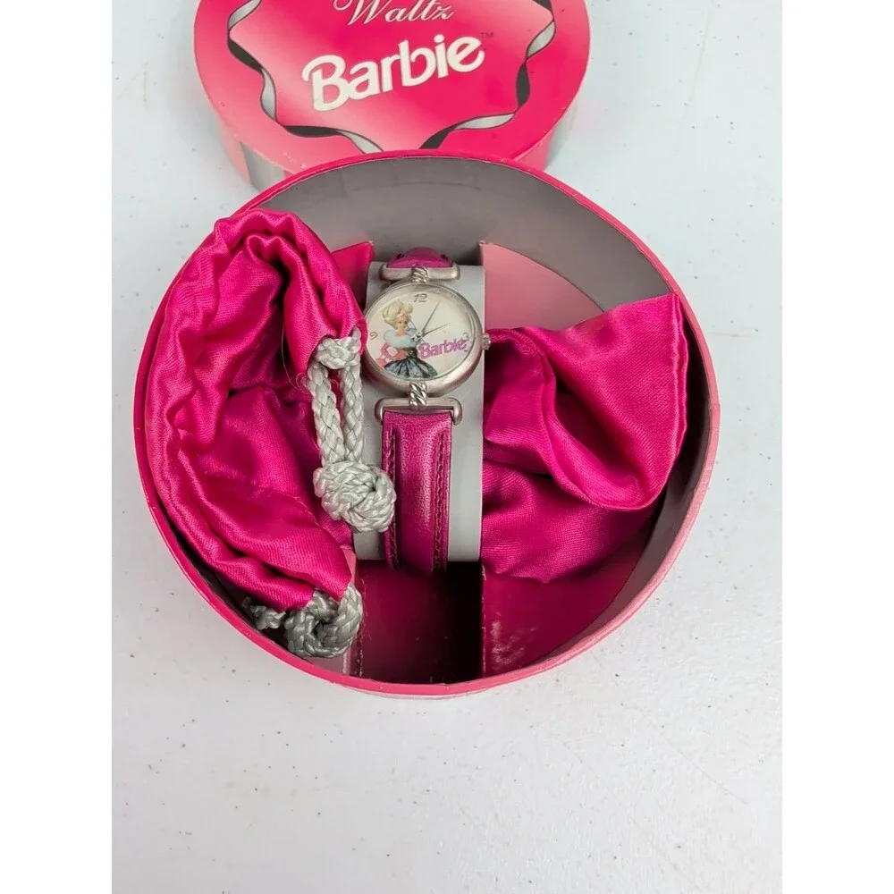 Barbie 1995 Starlight Waltz Watch Light Pink Bands by Relic